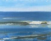 Original Oil Painting | Vibrant Sea Bright NJ Oil Painting