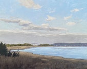 Original Oil Painting | Late Afternoon at Sandy Hook