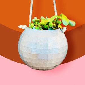 Hanging Disco Planter - 3D FILE ONLY (STL,3MF)
