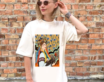 Women's Shirt, Ukrainian Sellers, Embroidery Pattern, Ukraine Clothes, Ukrainian Culture, Graphic Tee, Aesthetic Clothing, Vintage Blouse