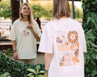 Ukrainian Folk Art Shirt – Sunflower Rooster Graphic Tee