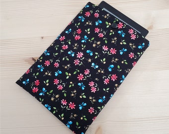 Case for Kindle Paperwhite or Kobo Clara, Padded Book Sleeve for E Reader, Butterfly Soft Pouch with Snap Closure, Gift Under 25