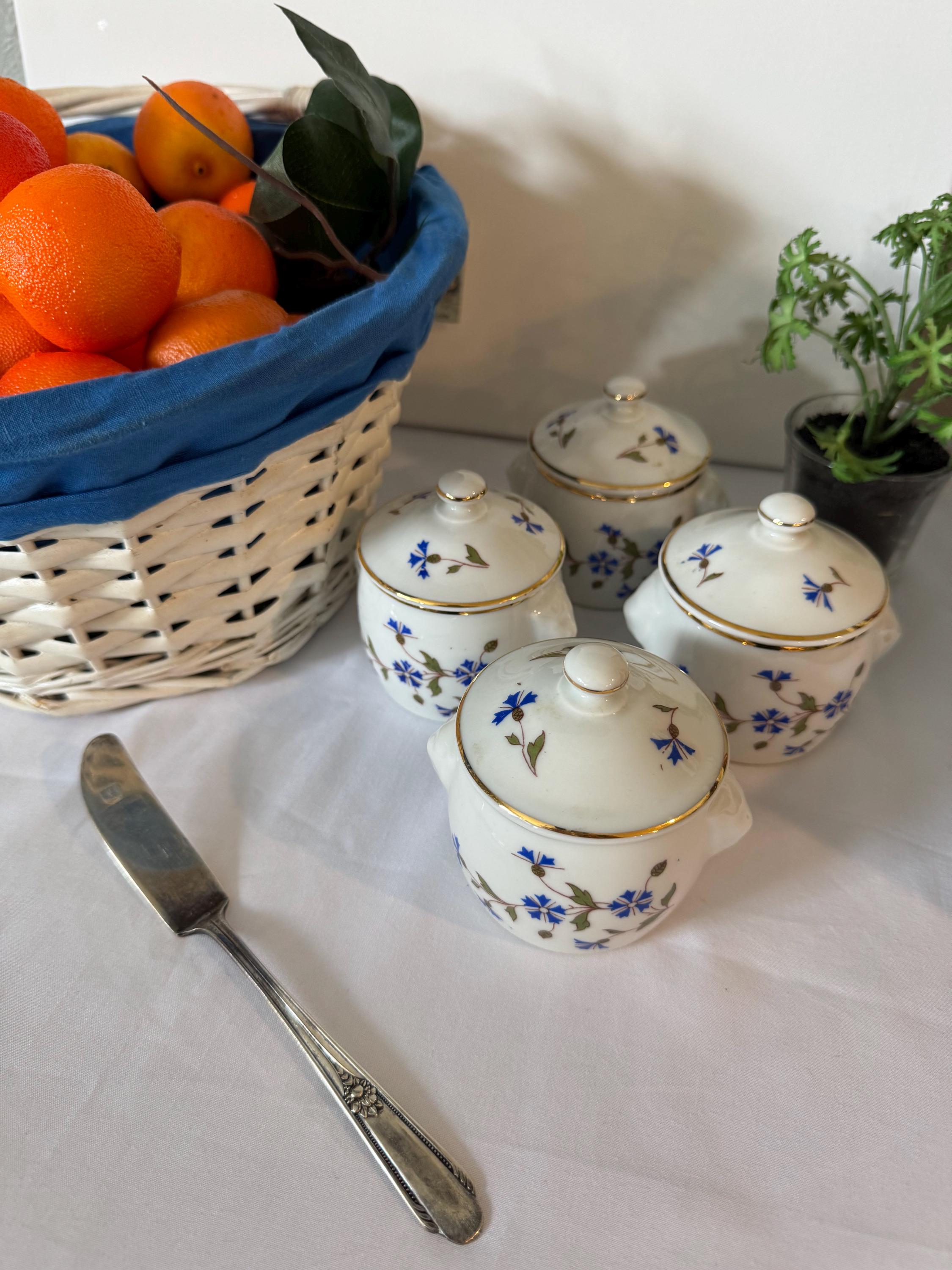 Apilco　アピルコ　ラメキン ＆ カナッペ プレート　ココット　フランス製 Apilco france - Etsy 日本