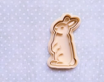 Standing bunny - cookie cutter set