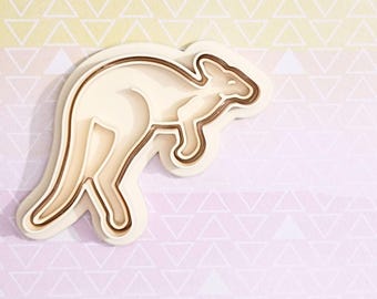 Kangourou - ensemble d'emporte-pièces