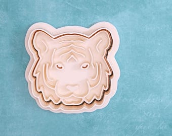 Tijger, kop - koekjessnijder