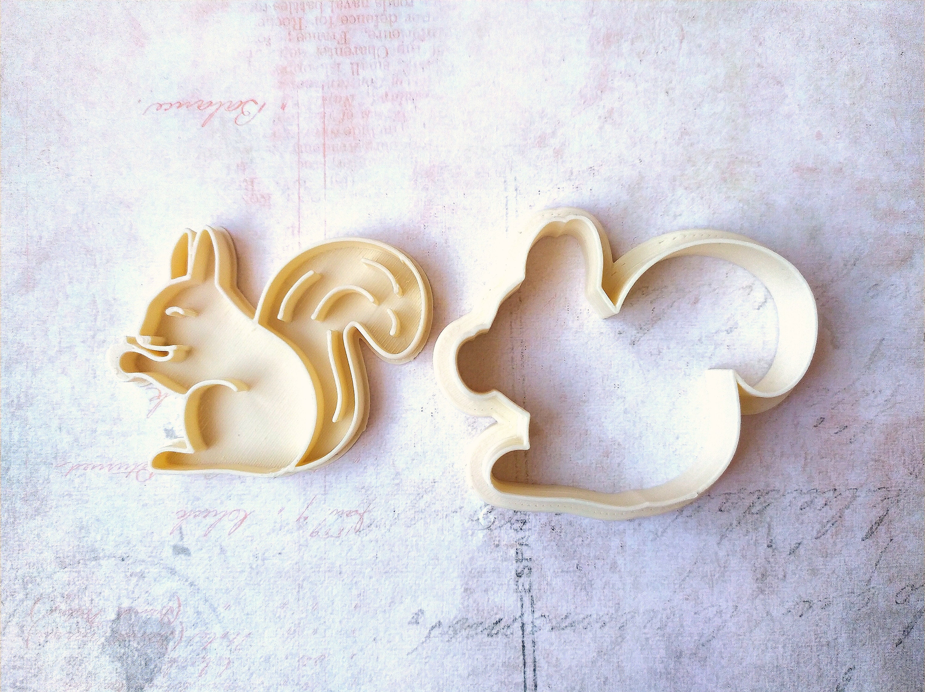 Squirrel cookie cutter set Etsy