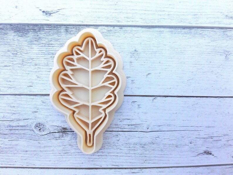 Oak Leaf Cookie Cutter Set Etsy