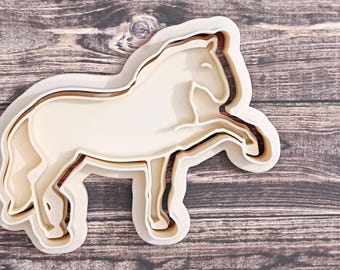 Caballo lusitano - juego de cortadores de galletas
