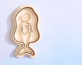 Sirène - ensemble d'emporte-pièces