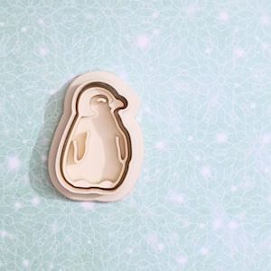 Turned baby penguin,  - cookie cutter set