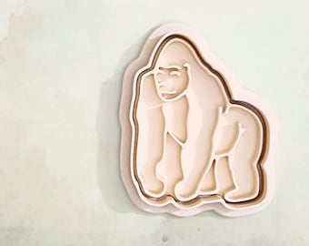 Gorilla - cookie cutter set