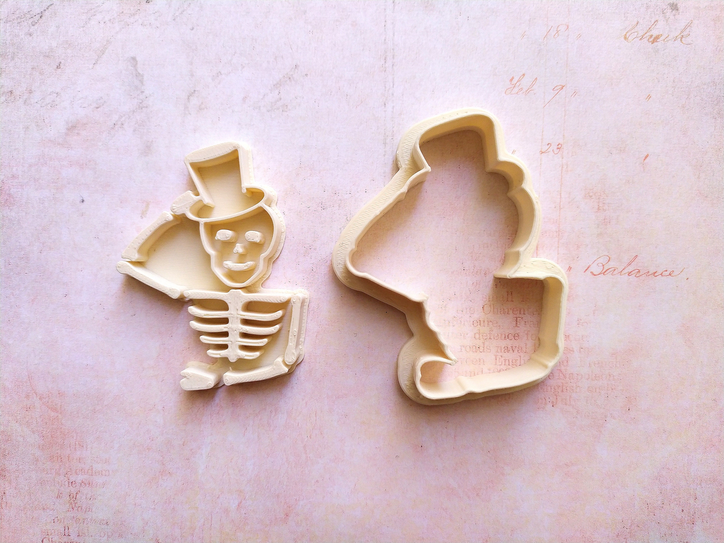 Skeleton cookie cutter set Etsy