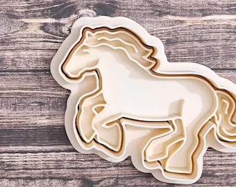 Cheval de Comté - Ensemble d'emporte-pièces