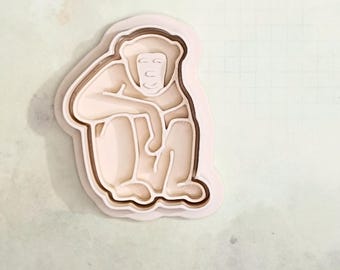 Chimpanzé - set d'emporte-pièces