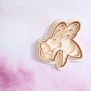 Juego de cortadores de galletas con forma de abeja