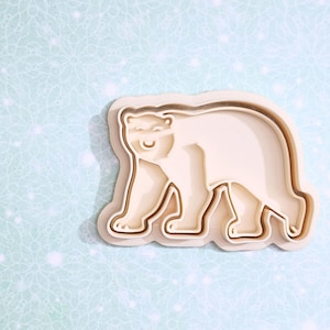 Polar bear- cookie cutter set