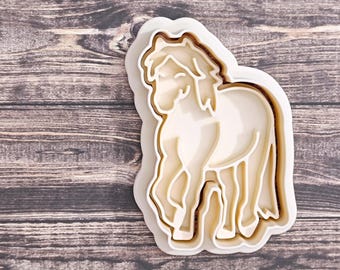 Poney Exmoor - Ensemble d'emporte-pièces