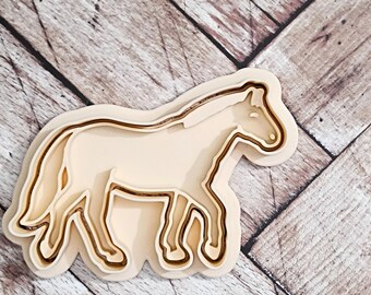 Bewegend paard: koekjessnijder