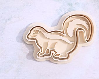 Skunk - cookie cutter set