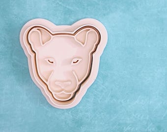 Tête de lionne - Ensemble d'emporte-pièces