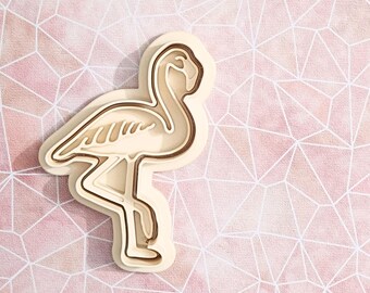 Flamingo - koekjesvorm set
