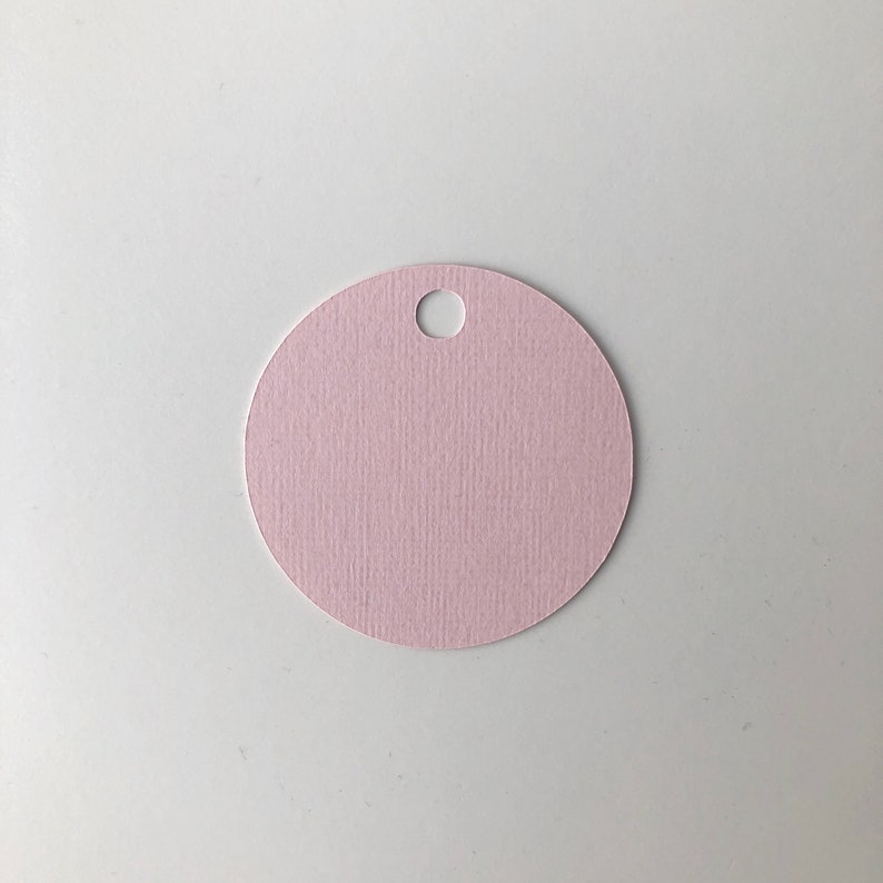 Circle/round Blank Gift Tags Cardstock paper Gift Tags christmas Tagsthank You Label Tags Blue