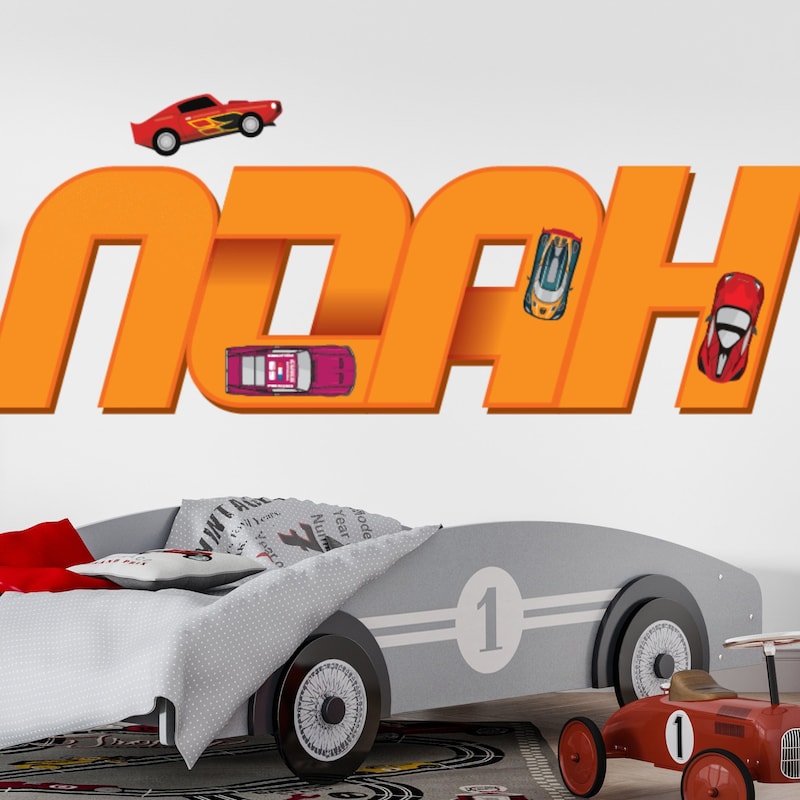 Hot Wheels Bedroom - Etsy