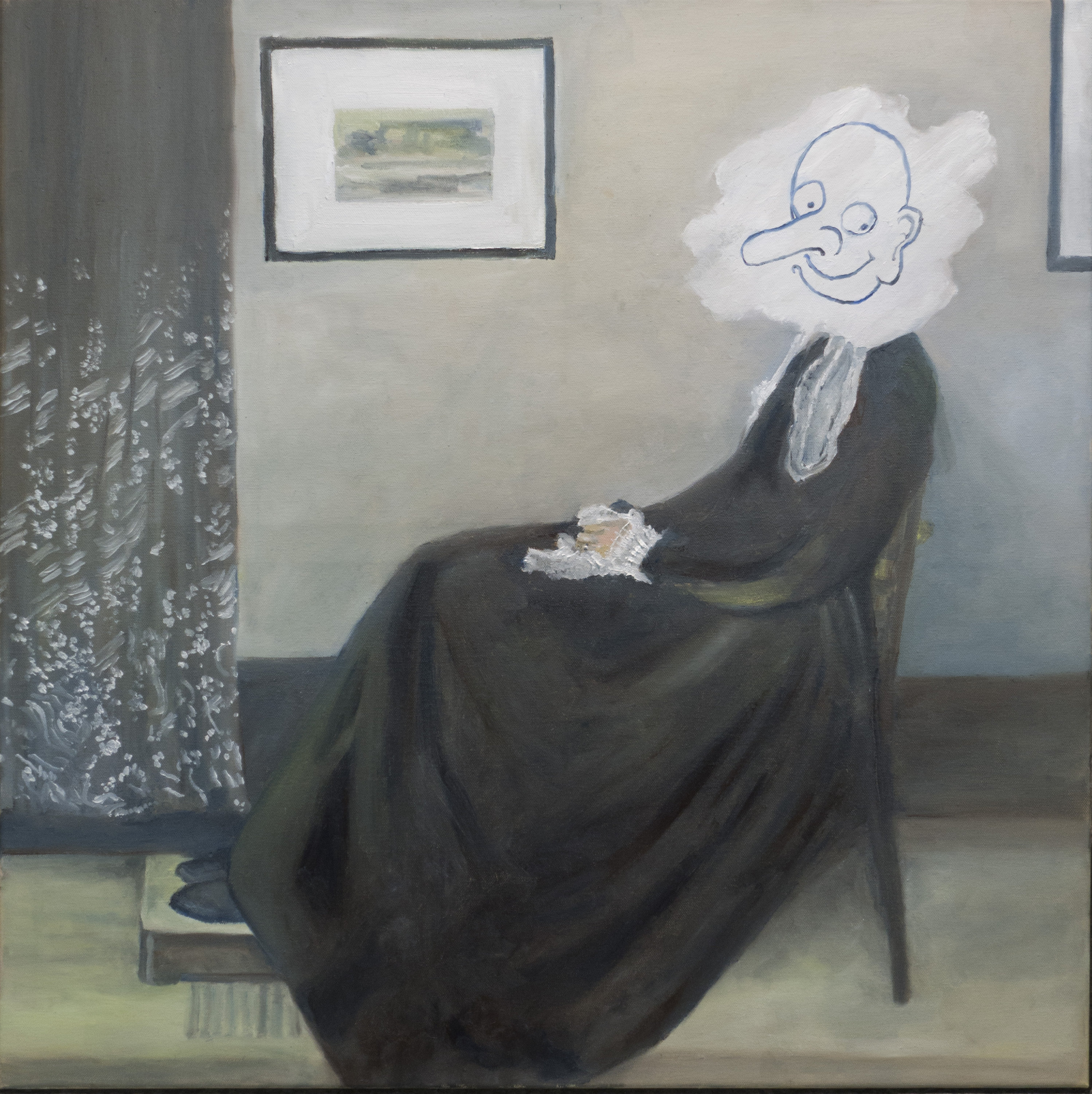 Мистер бин картина матери уистлера