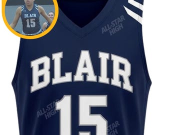 NEW Olivia High School Basketball Jersey - Blair | Throwback Custom Retro Sports Fan Apparel Jersey