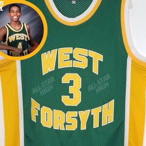 Maglia da basket Chris Paul High School West Forsyth / Maglia sportiva retrò personalizzata Throwback Fan Apparel