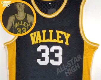 larry bird high school jersey