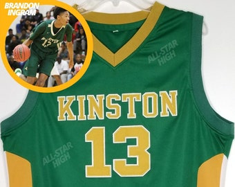 Brandon Ingram Retro High School Basketball Trikot - Kinston | Benutzerdefinierte Throwback Sport Fan Bekleidung