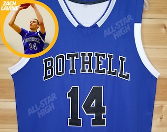 Zach LaVine Throwback High School Basketball Jersey - Bothell | Custom Retro Jersey