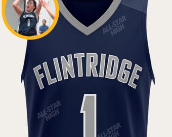 NEW Kaitlyn High School Basketball Jersey - Flintridge | Throwback Custom Retro Sports Fan Apparel Jersey