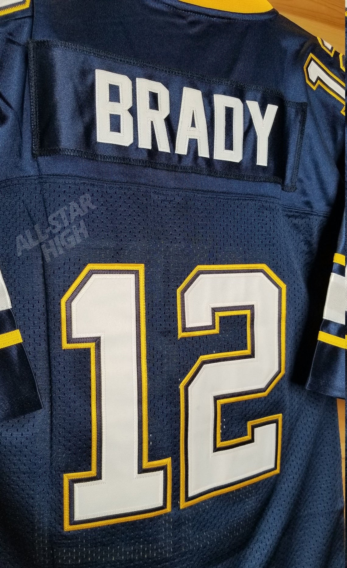 Tom Brady Padres 12 High School Football Jersey Custom 