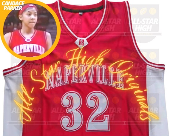 NEW Candace High School Basketball Jersey - Naperville | Throwback Custom  Retro Sports Fan Apparel Jersey