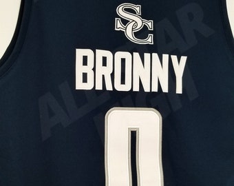 Bronny James 0 Sierra Canyon High School Trailblazers White Basketball  Jersey — BORIZ