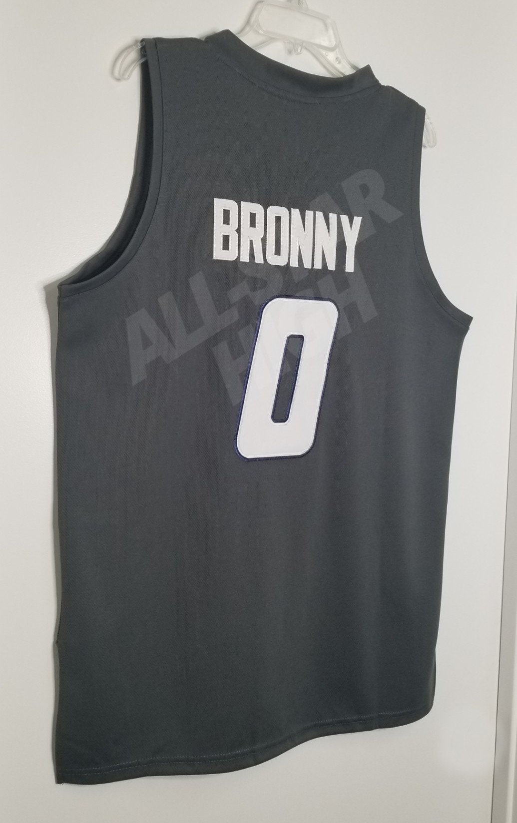 Bronny James High School Basketball Jersey Blazers 