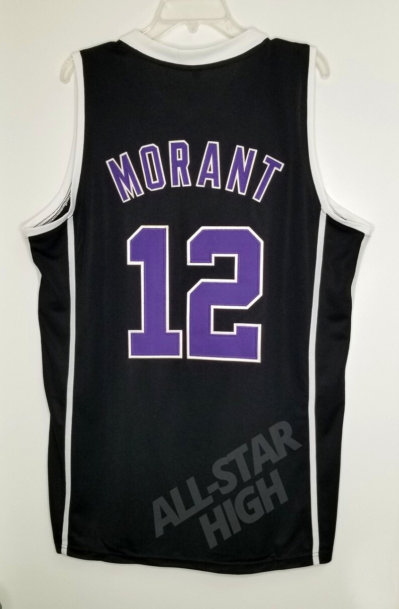 Ja Morant High School Basketball Jersey Crestwood Etsy