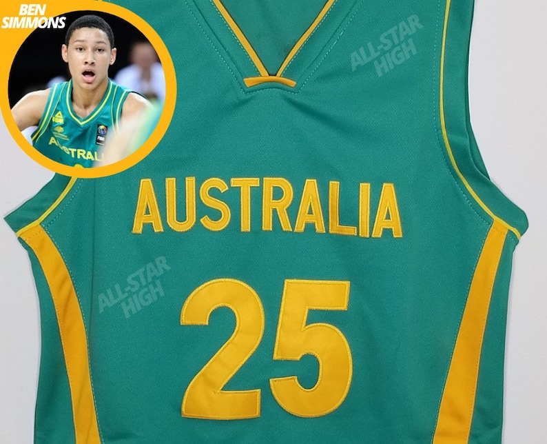 australia basketball jersey