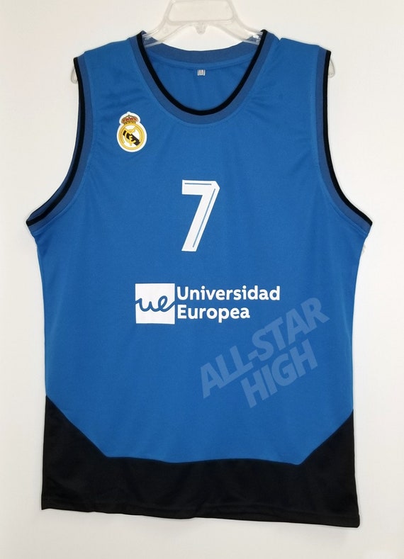 Luka Doncic Euro League Real Madrid White Mens XL Basketball Jersey