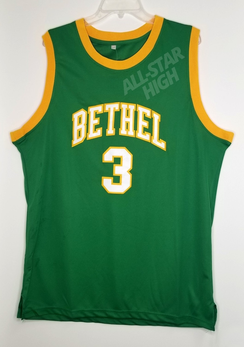Allen Iverson High School Basketball Jersey Bethel Etsy
