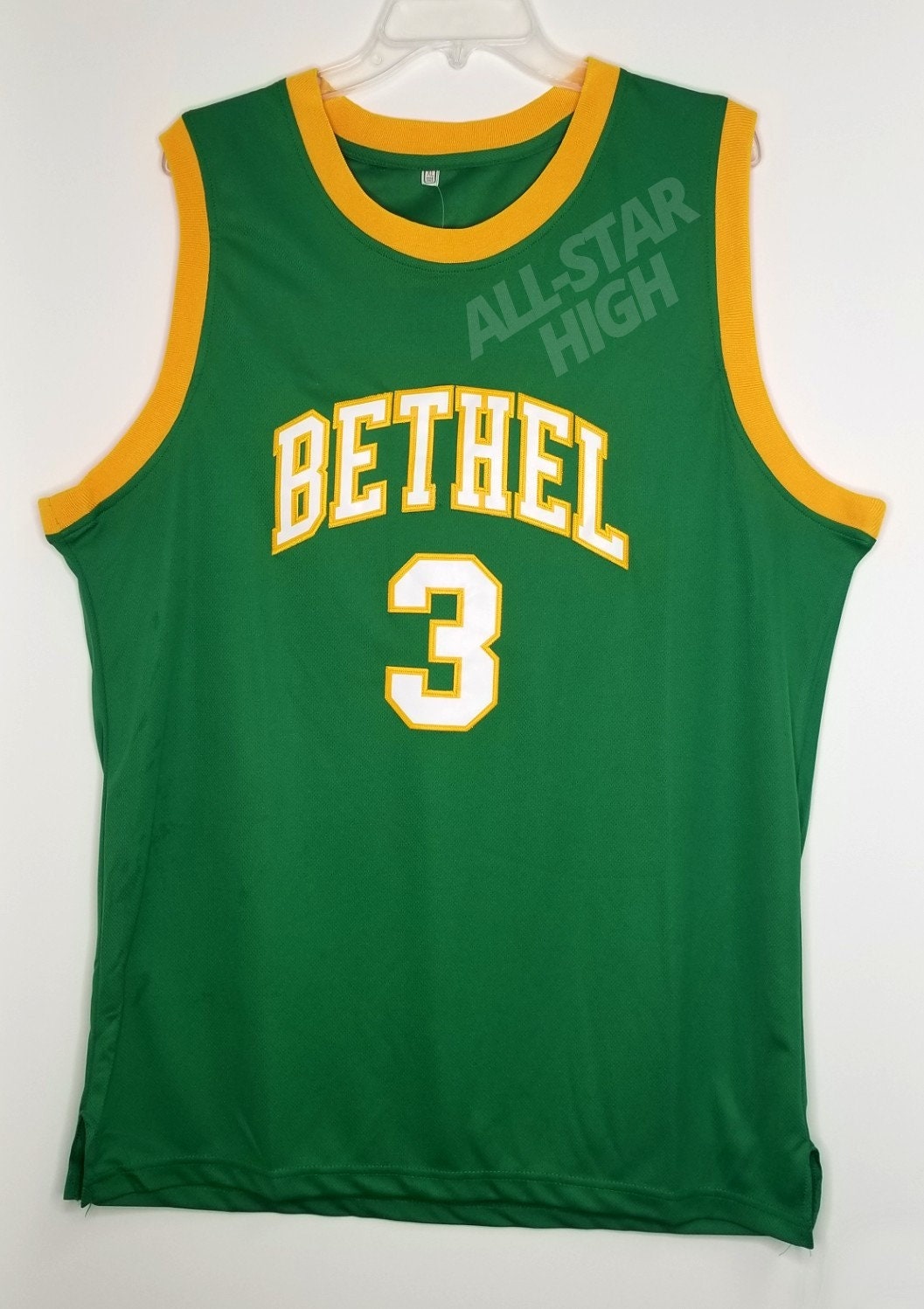 Allen Iverson High School Basketball Jersey - Bethel | Throwback