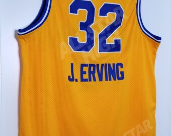 Maillot NBA Julius Erving Mitchell & Ness - Bleu Taille M - Neuf Avec étiquettes