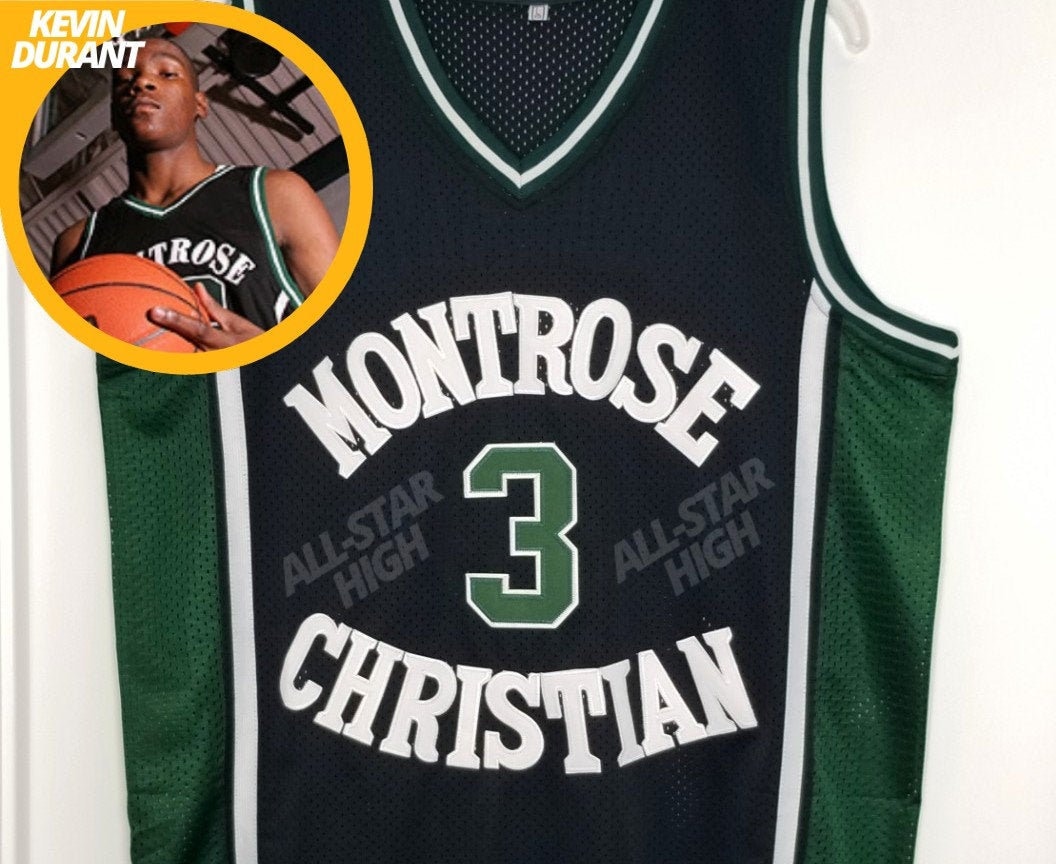 Kevin Durant High School Basketball Jersey Montrose -  Denmark