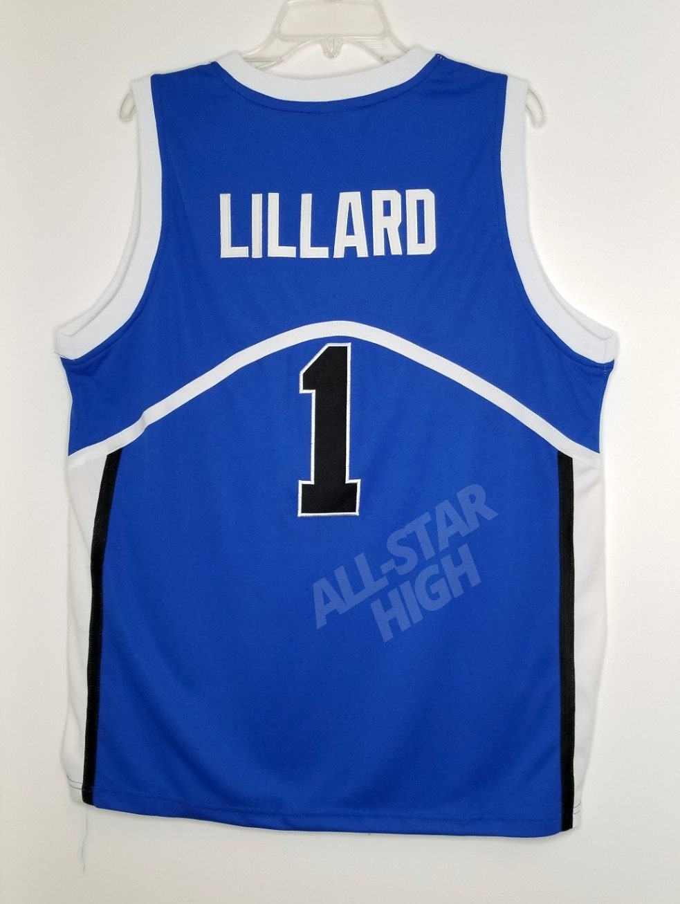 Damian Lillard Throwback High School Basketball Jersey 
