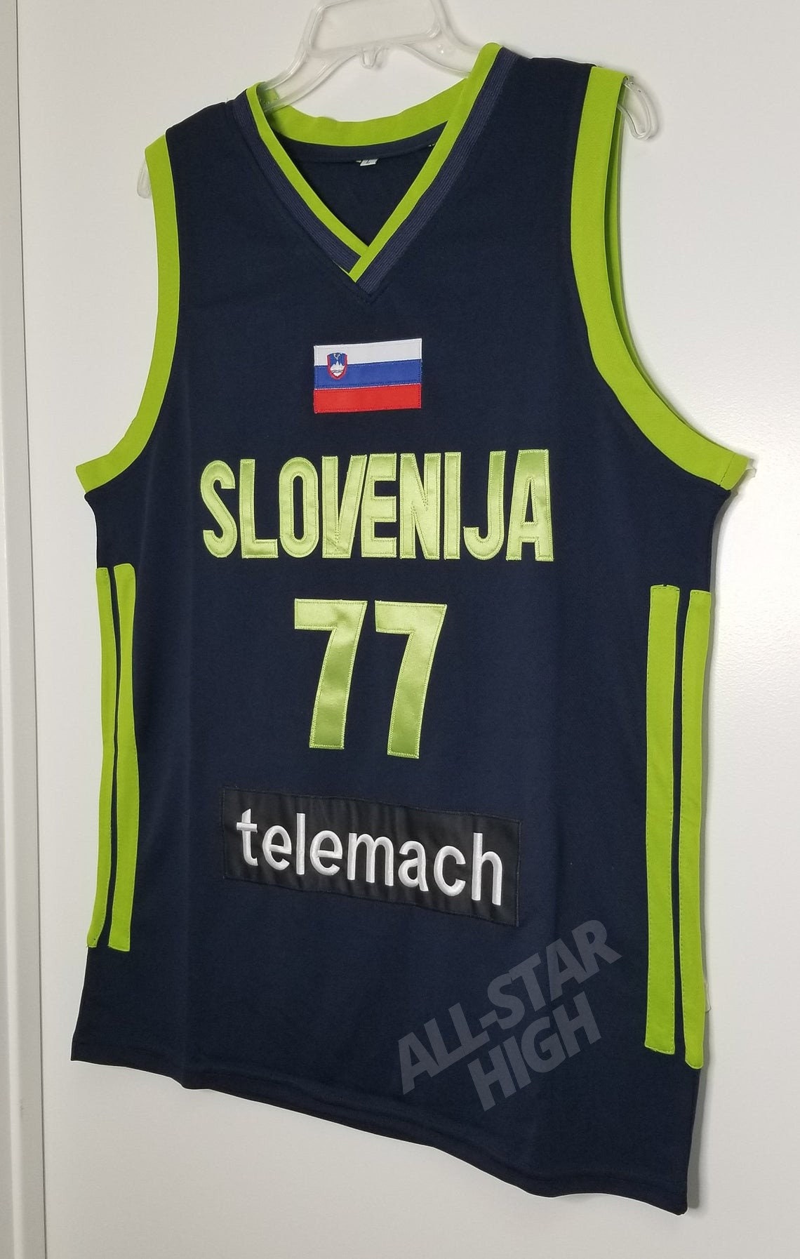 luka doncic  Jersey real madrid, Blue and green