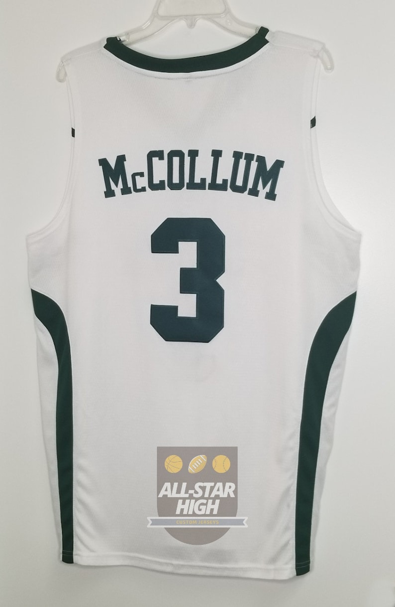 CJ Mccollum High School Basketball Jersey Eagles Throwback Etsy