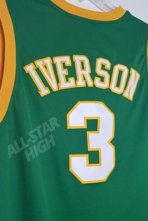 Allen Iverson Green NBA Jerseys for sale